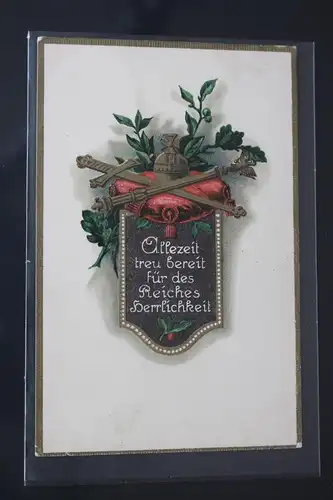 AK Deutschland Allezeit treu und bereit für des usw. 1916 #PL340