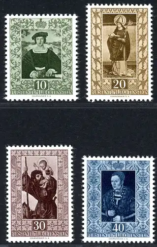 Liechtenstein 311-314 postfrisch #HX043