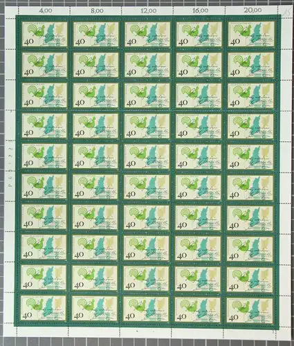 BRD Bund 50er Bogen 842 postfrisch FN 3 #KE602