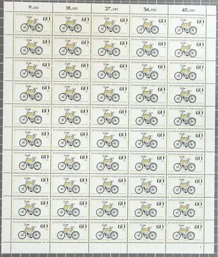 BRD Bund 50er Bogen 1169 postfrisch FN 2 #KE637