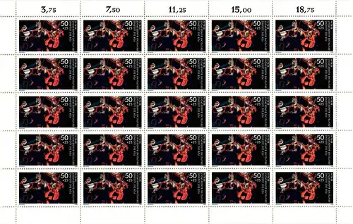 Berlin 25er Bogen 807 postfrisch #KE640