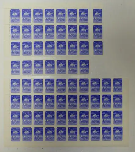 Sowjetunion Bogen und Bogenteile im Bogen-Album #LY270