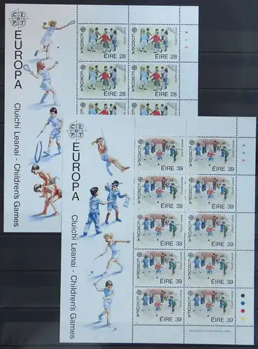 Irland 679-680 postfrisch als Kleinbogen #KA994