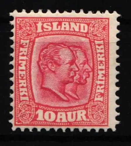 Island 53 mit Falz #KA825