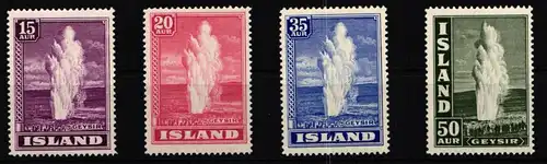 Island 193-196 postfrisch #KA855