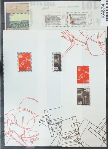 Dänemark Jahrgang 2014 ohne 1804-1807 postfrisch #KA874