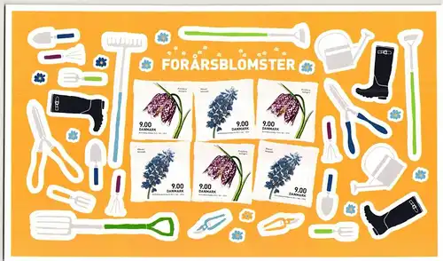 Dänemark 1768-1769 postfrisch als Folienblatt #KA879