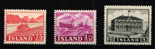 Island 275-277 postfrisch #KA862