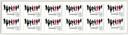 Dänemark 1633C postfrisch als Markenheftchen #KA899