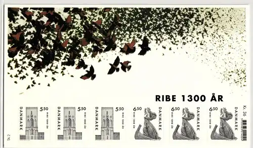 Dänemark 1569-1570 postfrisch als Folienblatt #KA885