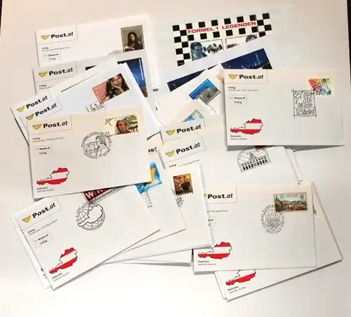 Österreich FDC Lot aus 2006 gestempelt #JZ099