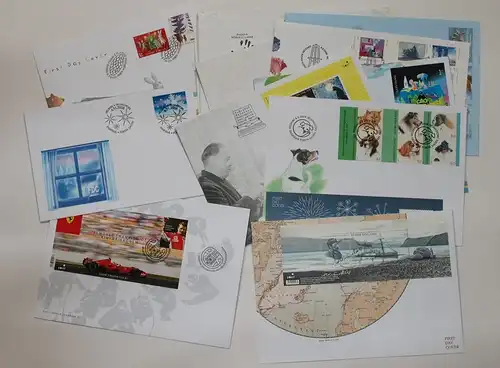 Finnland FDC Jahrgang 2008 komplett Ersttagesbrief/FDC #JZ105