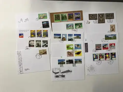 Liechtenstein FDC Lot aus 2009 Ersttagesbrief/FDC #JZ126