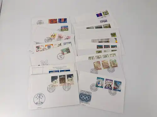 Liechtenstein FDC Jahrgang 1992-93 Ersttagesbrief/FDC #JZ129