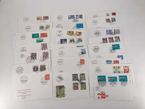 Schweiz FDC Jahrgang 1992-93 Ersttagesbrief/FDC #JZ136