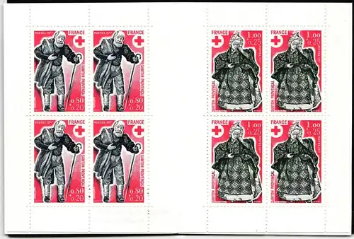 Frankreich 2054-2055 postfrisch als Markenheftchen #JY146
