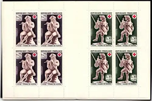 Frankreich 1607-1608 postfrisch als Markenheftchen #JY139