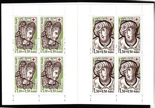 Frankreich 2183-2184 postfrisch als Markenheftchen #JY149