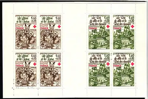 Frankreich 2129-2130 postfrisch als Markenheftchen #JY151