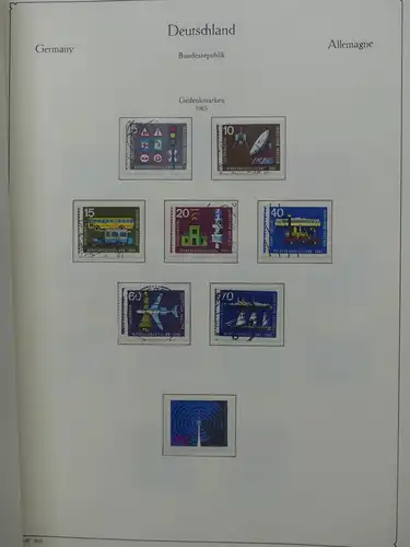 Deutschland Sammlung nach 1945 unterschiedlich besammelt im Kabe Binder #LY288