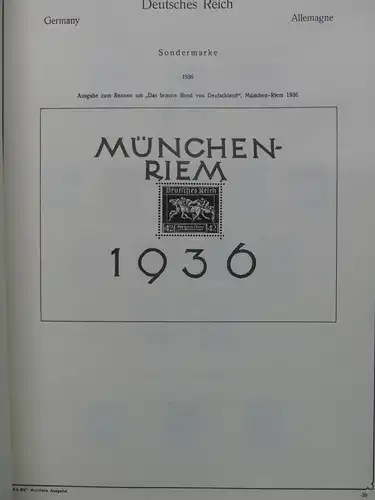 Deutschland vor und nach 1945 besammelt im KA-BE Vordruck #LY309