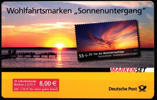 BRD Bund MH 77 gestempelt Markenheftchen #KE002