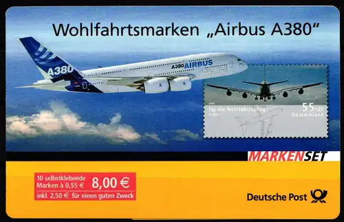 BRD Bund MH 74 gestempelt Markenheftchen #KE004