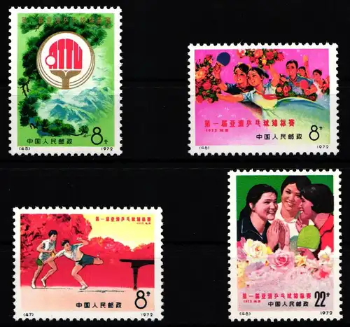 China Volksrepublik 1117-1120 postfrisch #JY373