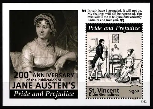 St. Vincent Block 746 postfrisch #JY182
