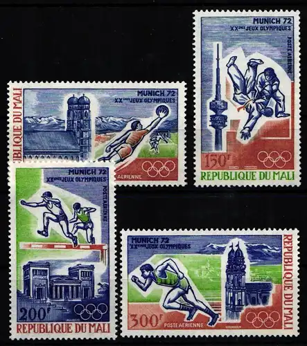 Mali 316-319 postfrisch Olympische Spiele #KA560