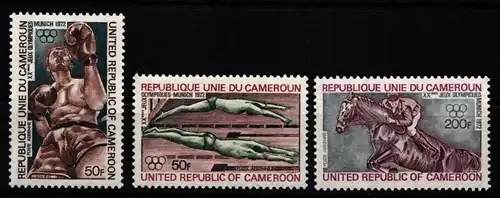 Kamerun 700-702 postfrisch Olympische Spiele #KA564