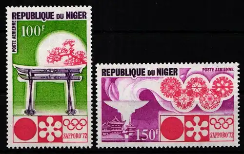 Niger 316-317 postfrisch Olympische Spiele #KA581