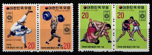 Südkorea 846-848 postfrisch 2 Paare, Olympische Spiele #KA603