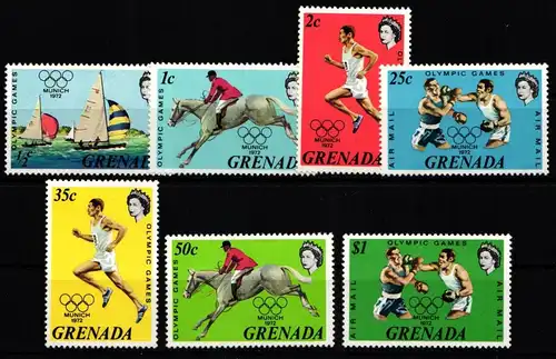 Grenada 471-477 postfrisch Olympische Spiele #KA621
