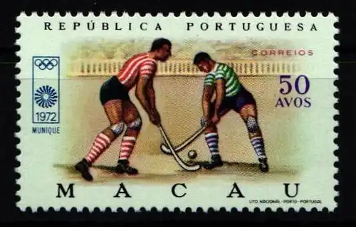 Macau 454 postfrisch Olympische Spiele #KA599