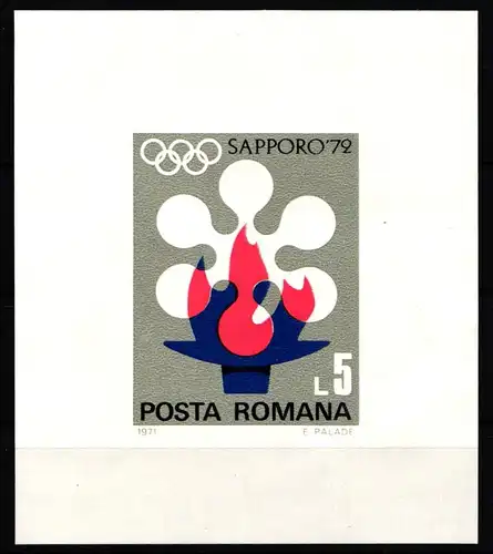 Rumänien Block 91 postfrisch Olympische Spiele #KA637