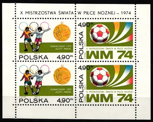 Polen Block 59 postfrisch Olympische Spiele #KA638