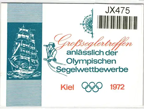 BRD Bund 698 auf Brief Olympiade 1972 #JX475