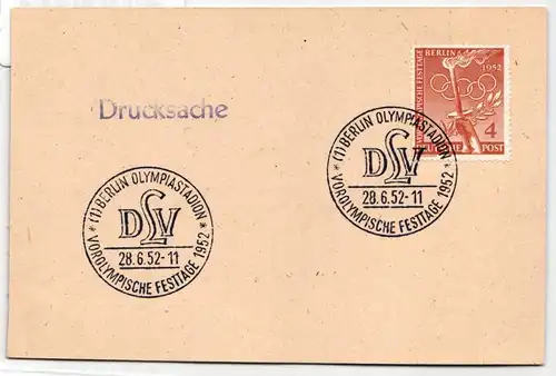 Berlin 88 auf Postkarte ungelaufen #JX720