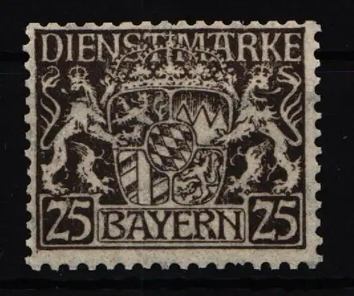 Bayern Dienst 21 x postfrisch geprüft Dr. Helbig BPP #KD806