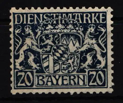 Bayern Dienst 28 x postfrisch geprüft Dr. Helbig BPP #KD808