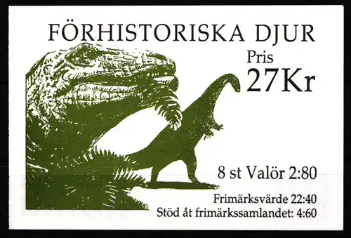 Schweden 1738-1741 postfrisch Markenheftchen 175 #KF272