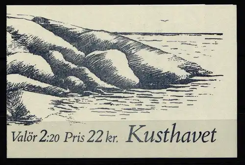 Schweden 1479-1481 postfrisch Markenheftchen 130 #KF291