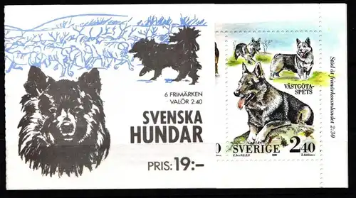 Schweden 1569-1571 postfrisch Markenheftchen 144 #KF306