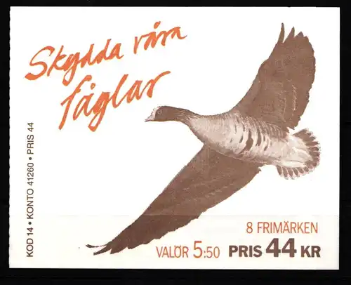 Schweden 1847-1850 postfrisch Markenheftchen 197 #KF375