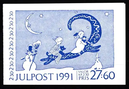 Schweden 1692-1695 postfrisch Markenheftchen 165 #KF397