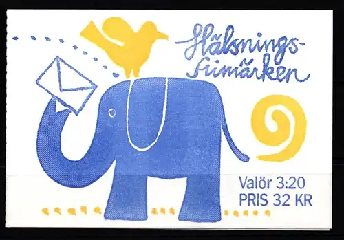 Schweden 1836-1839 postfrisch Markenheftchen 194 #KF369