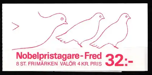 Schweden 1696-1699 postfrisch Markenheftchen 166 #KF396