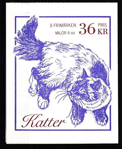 Schweden 1813-1816 postfrisch Markenheftchen 190 #KF372