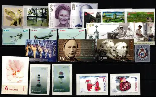 Norwegen Jahrgang 2012 mit 1772-1801 postfrisch #KF452